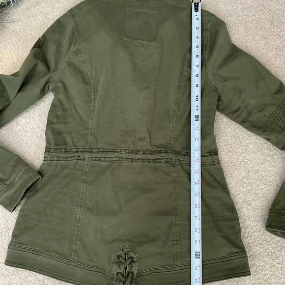 Hollister Olive green Utility Jacket - Picture 7 of 9